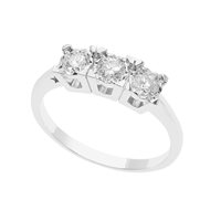 Anneau Comete Femme Momenti in Or blanc ANB2642